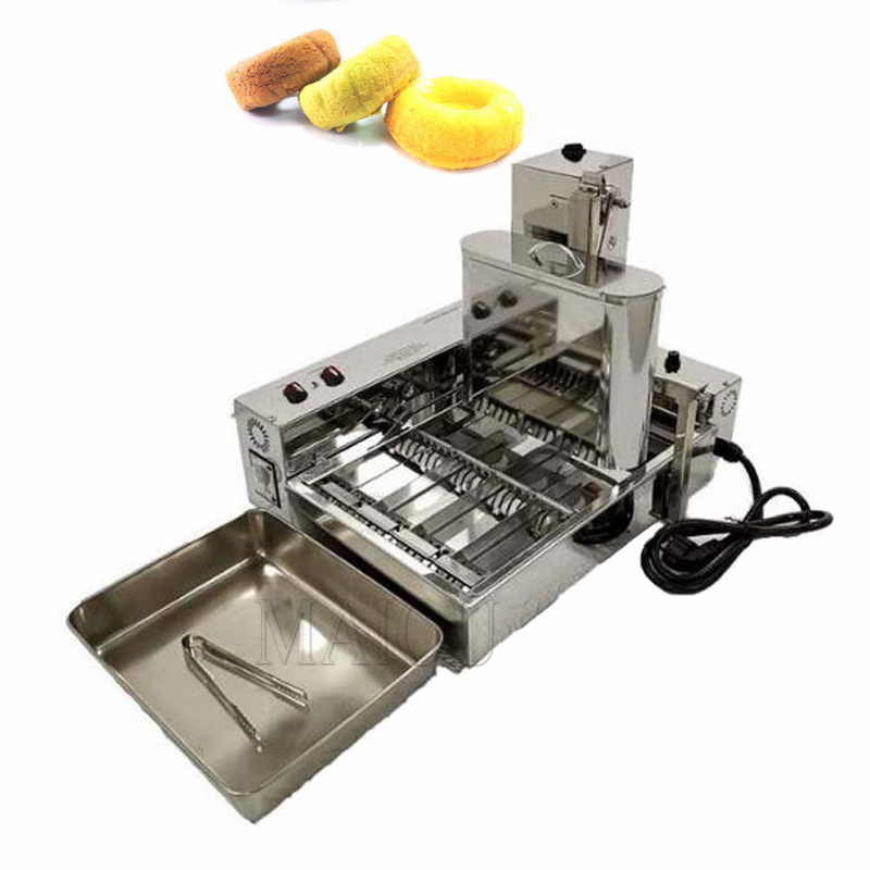 Donut Making Machine - 5.5L 호퍼 상업용 4 행 자동