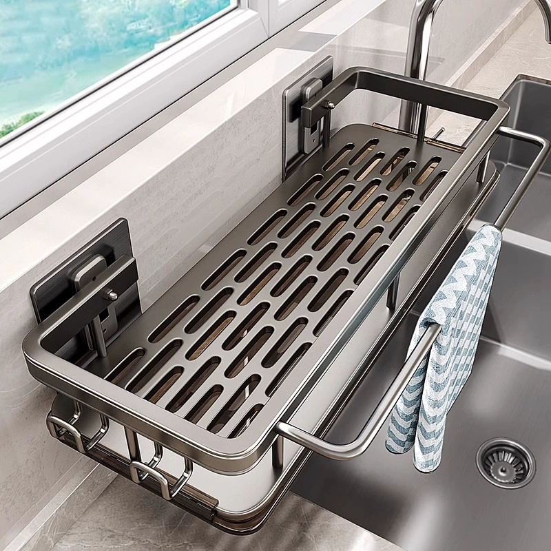 Commercial Kitchen Rack - 다용도 주방 선반, 건조대, 걸레 보관함,