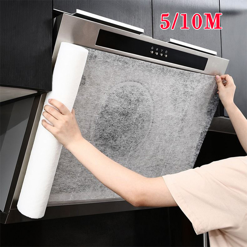 Commercial Kitchen Hood - 5/10M 일회용 후드 오일 필터 종이