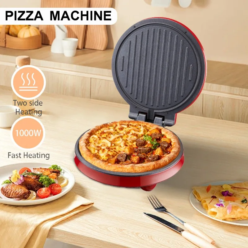 Donut Making Machine - 110V 전기 피자 기계, 양면 가열
