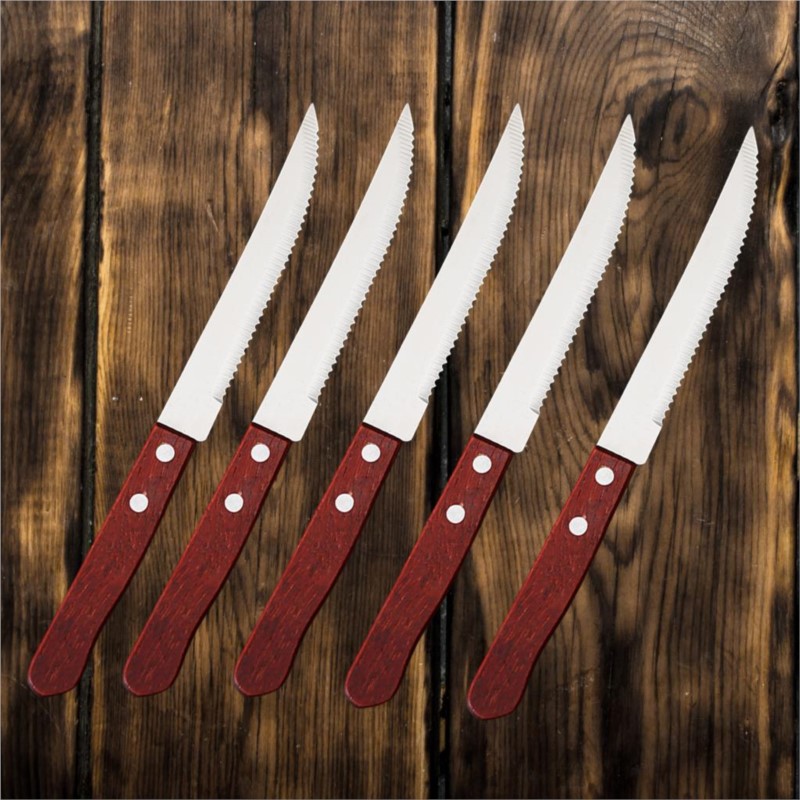 Commercial Kitchen Knives - 1-20 Pcs 스테인레스 스틸 스테이크 나이프