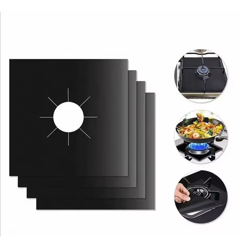 Commercial Kitchen Hood - 2/4/8Pcs 가스 스토브 보호대 쿠커 뚜껑