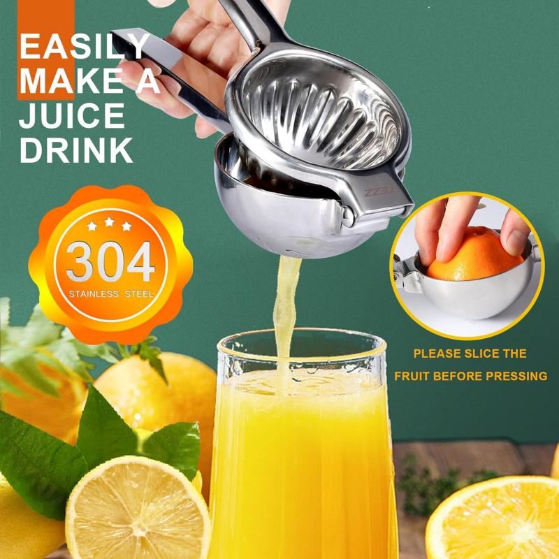 Commercial Kitchen Juicer - TAZZ 업그레이드된 상업용 레몬 과즙기 강력한