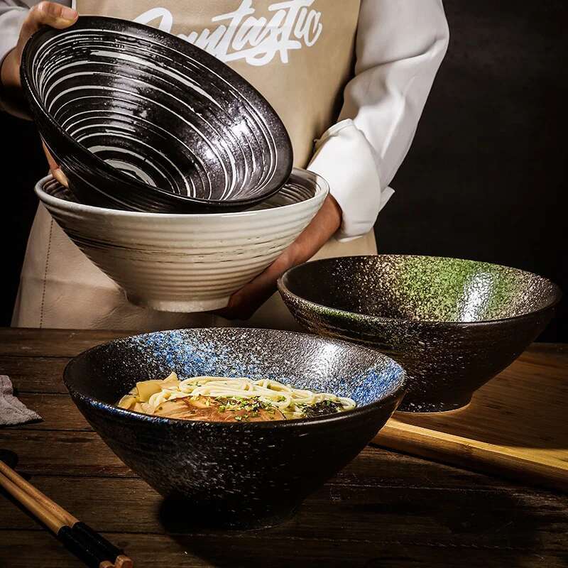 Commercial Kitchen Japanese - 일본 도자기 식기 라멘 국수 그릇