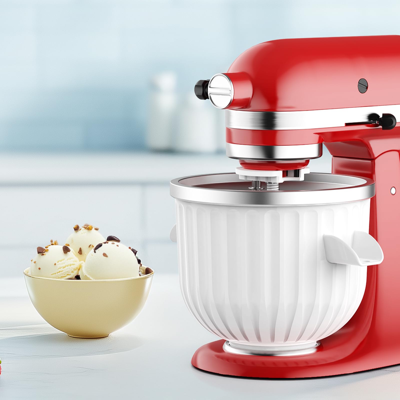 Commercial Kitchen Juicer - 키친에이드 스탠드 믹서용 2쿼트 아이스크림 메이커