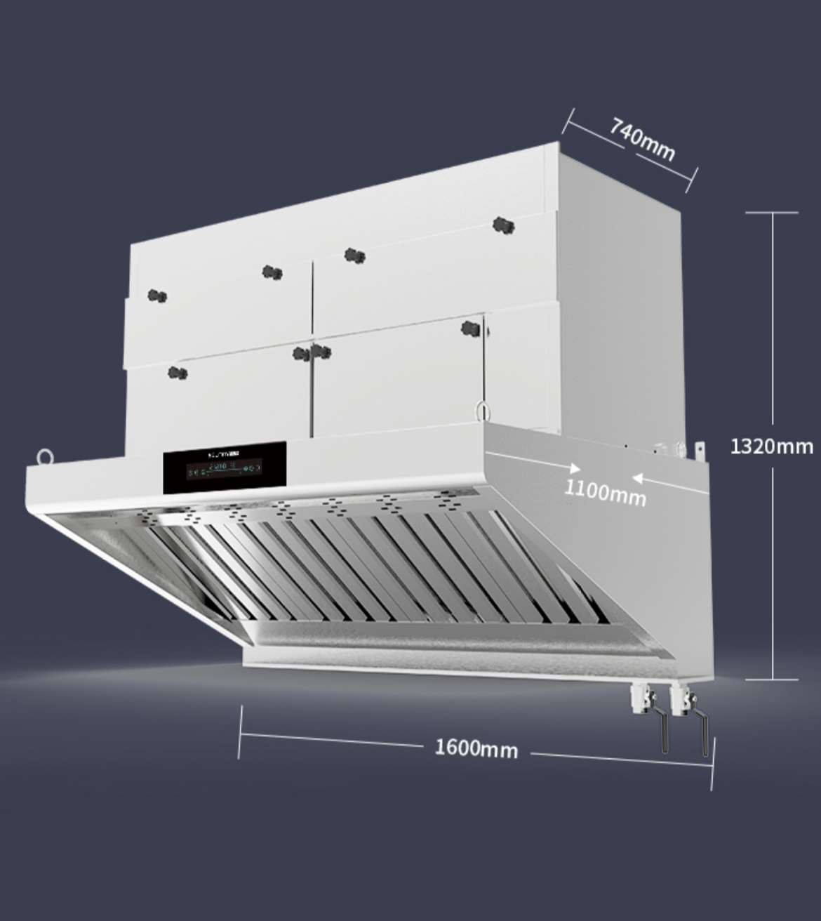 Commercial Kitchen Exhaust Hood - 가격대비 좋은 무덕트 주방 후드 ESP