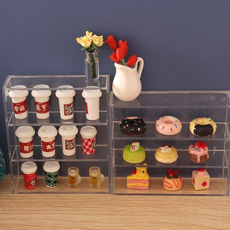 1Pc 1:12 인형 집 미니어처 다층 랙 찬장 보관  - Commercial Kitchen Rack 리뷰 및 가격