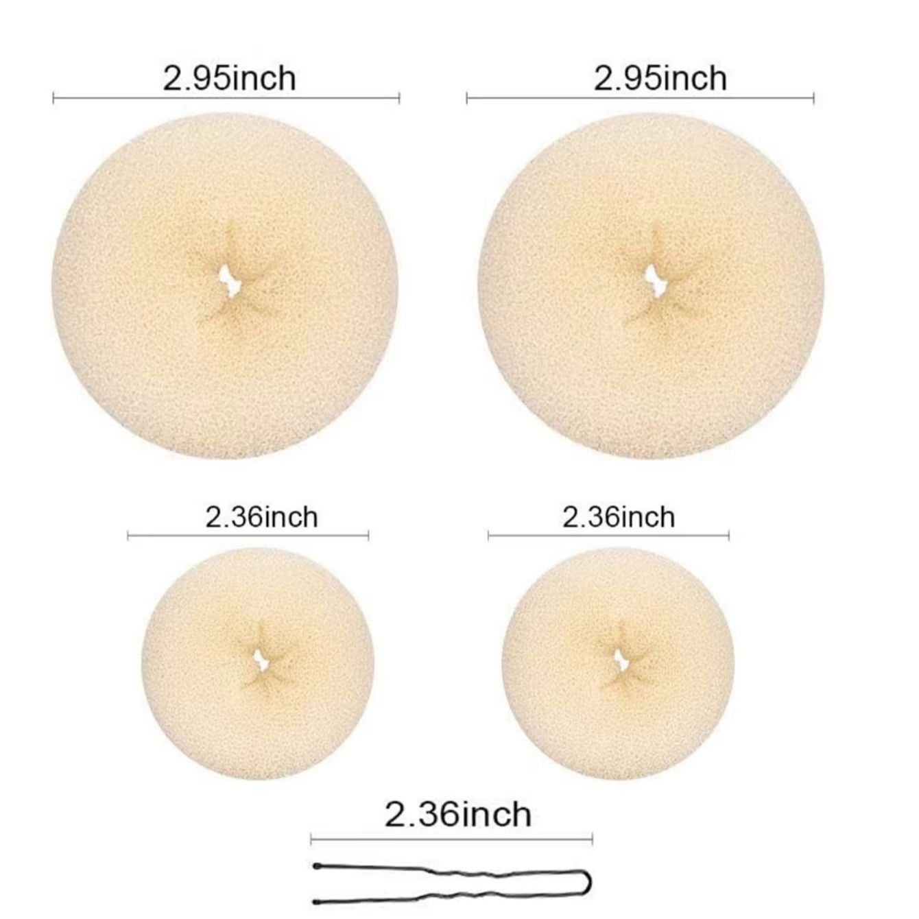 14개 번 메이커 세트: 4가지 크기 헤어 도넛 셰이퍼 - Donut Making Machine 리뷰 및 가격