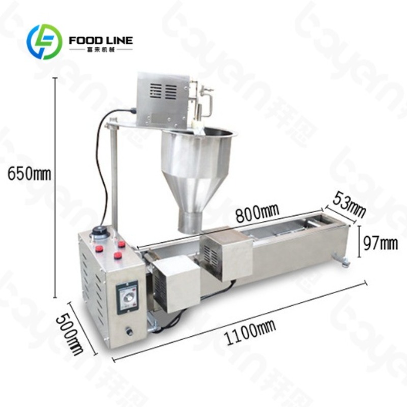 맞춤형 자동 도넛 제조기, 호퍼 및 컨베이어가 있는 상 - Donut Making Machine 리뷰 및 가격