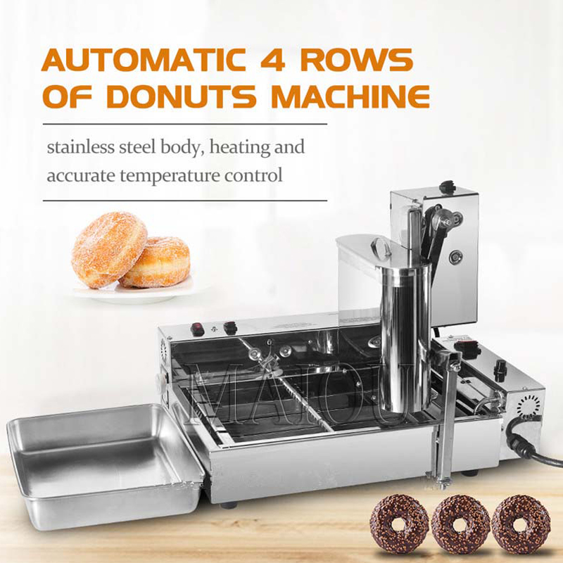 5.5L 호퍼 상업용 4 행 자동 도넛 기계 1800P - Donut Making Machine 리뷰 및 가격