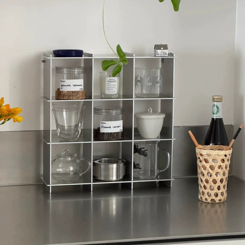 미니멀리스트 알루미늄 합금 조리대 머그컵 보관 선반 다 - Commercial Kitchen Rack 리뷰 및 가격
