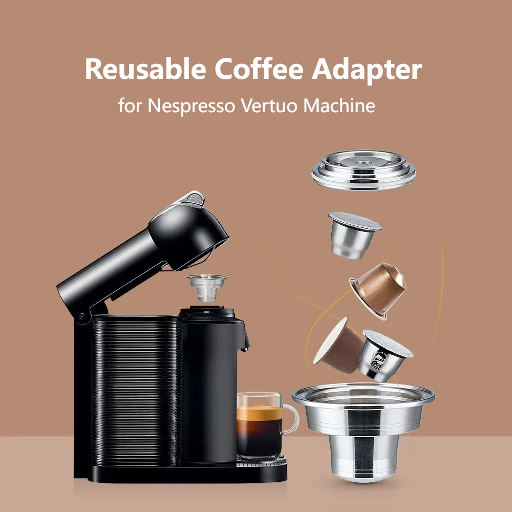 캡슐 컨버터 필터 재사용 가능한 커피 포드 어댑터(네스 - Delonghi Espresso Magnifica 리뷰 및 가격