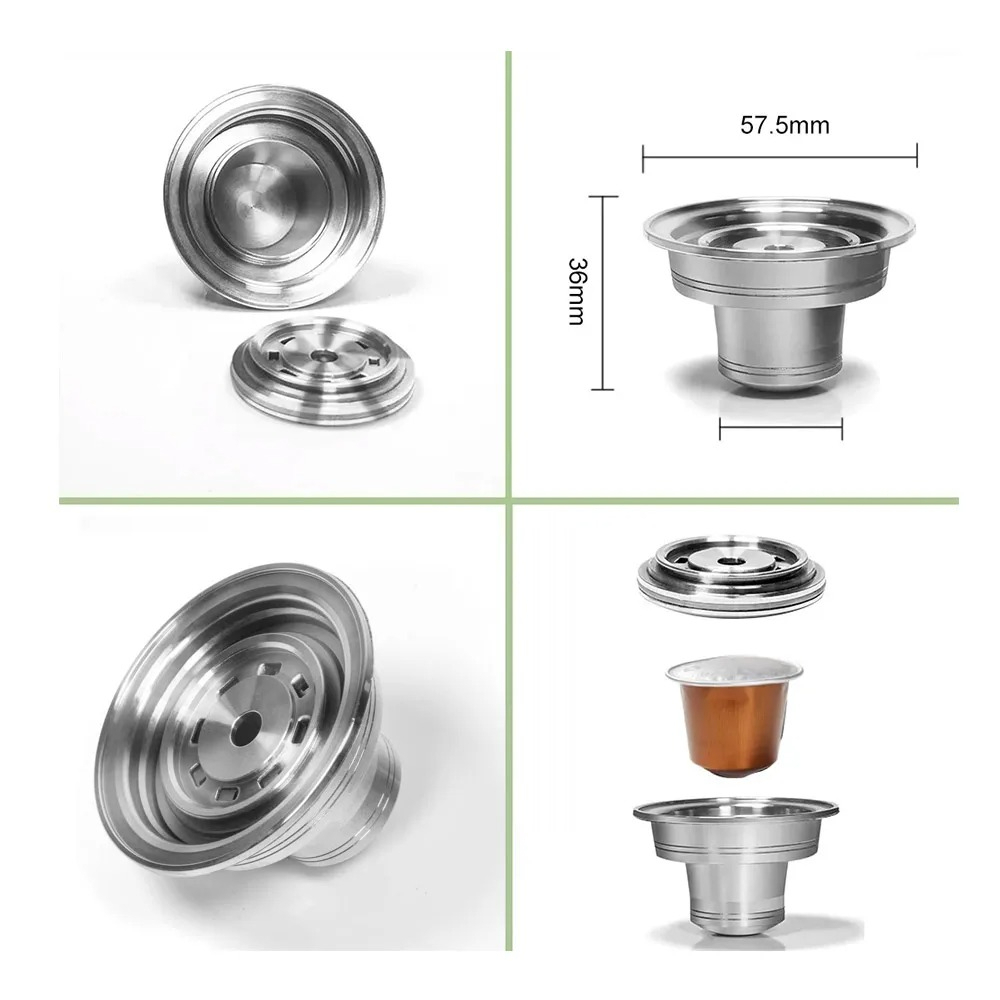 캡슐 컨버터 필터 재사용 가능한 커피 포드 어댑터(네스 - Delonghi Espresso Magnifica 리뷰 및 가격