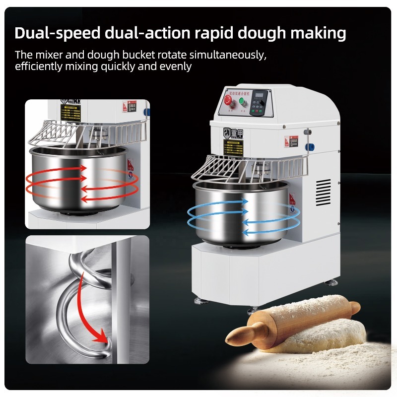 고성능 전기 스탠드 믹서, 6단 속도, 1000W, 상 - Commercial Kitchen Mixers Dough Mixer 리뷰 및 가격