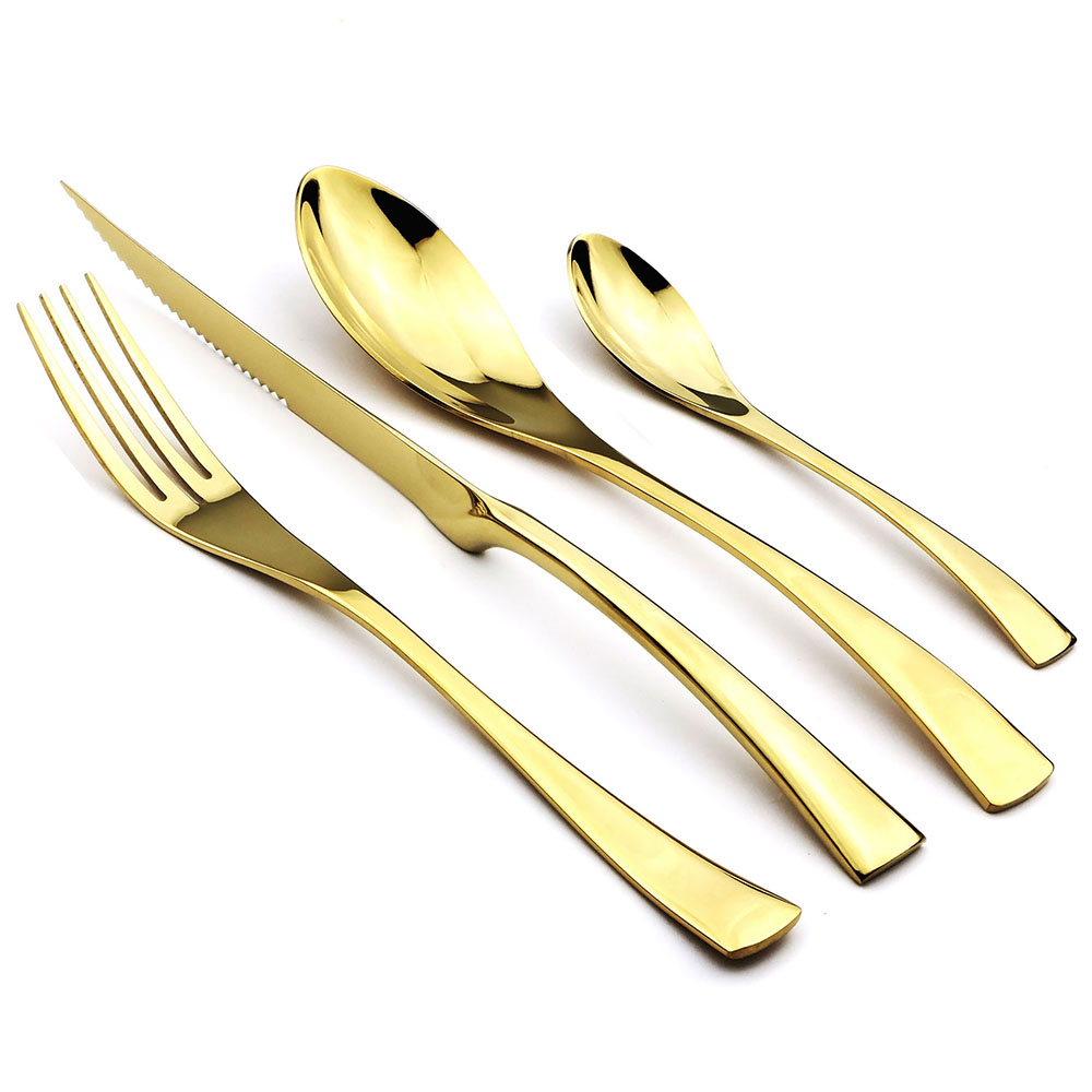 18/10 스테인리스 스틸 식기 세트, 블랙 식기, 스 - Commercial Kitchen Knives 리뷰 및 가격