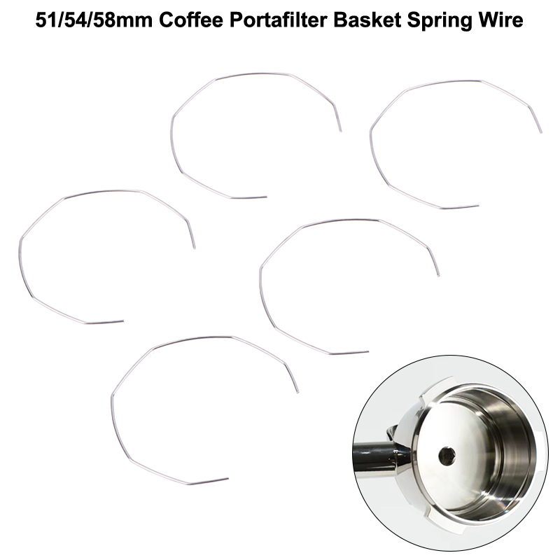 5Pcs 51/54/58mm 커피 포터필터 스프링 클립 - Delonghi Espresso Magnifica 리뷰 및 가격