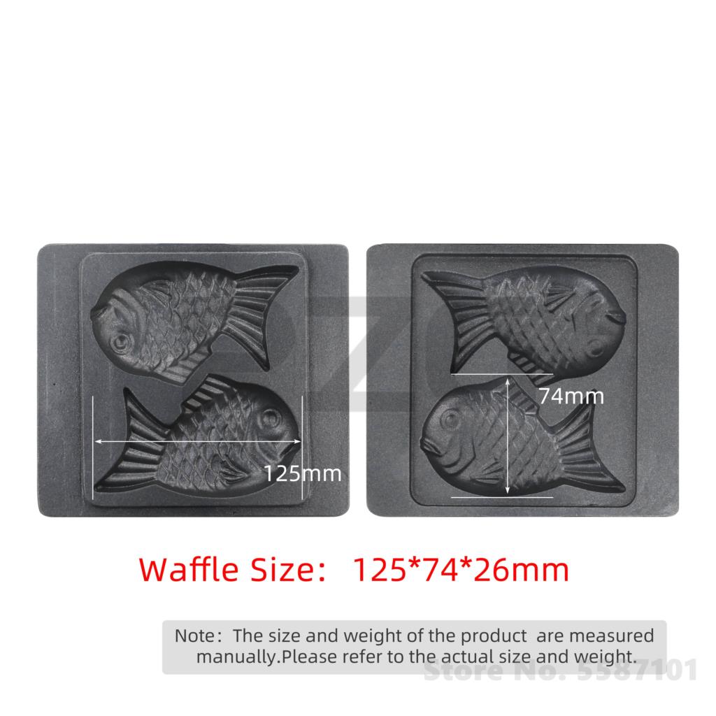 스테인레스 스틸 가스 타이야키 기계 2 Pcs Nons - Donut Making Machine 리뷰 및 가격