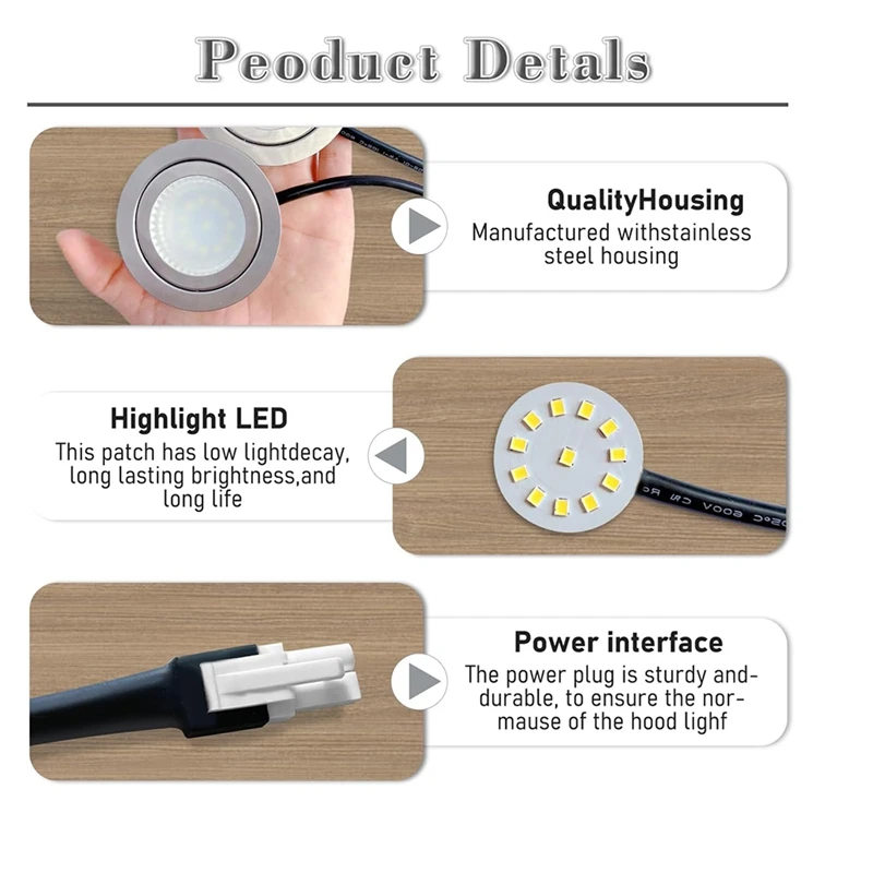 2Pack1.5W 레인지 후드 전구, 12VDC 주방  - Commercial Kitchen Hood 리뷰 및 가격
