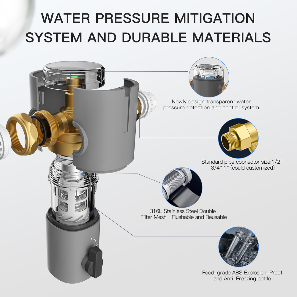 7톤 상업용 수동 안전 스마트 정수 프리필터 시스템 ( - Commercial Kitchen Water Filter 리뷰 및 가격