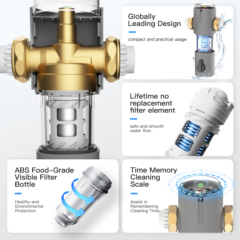 7톤 상업용 수동 안전 스마트 정수 프리필터 시스템 ( - Commercial Kitchen Water Filter 리뷰 및 가격
