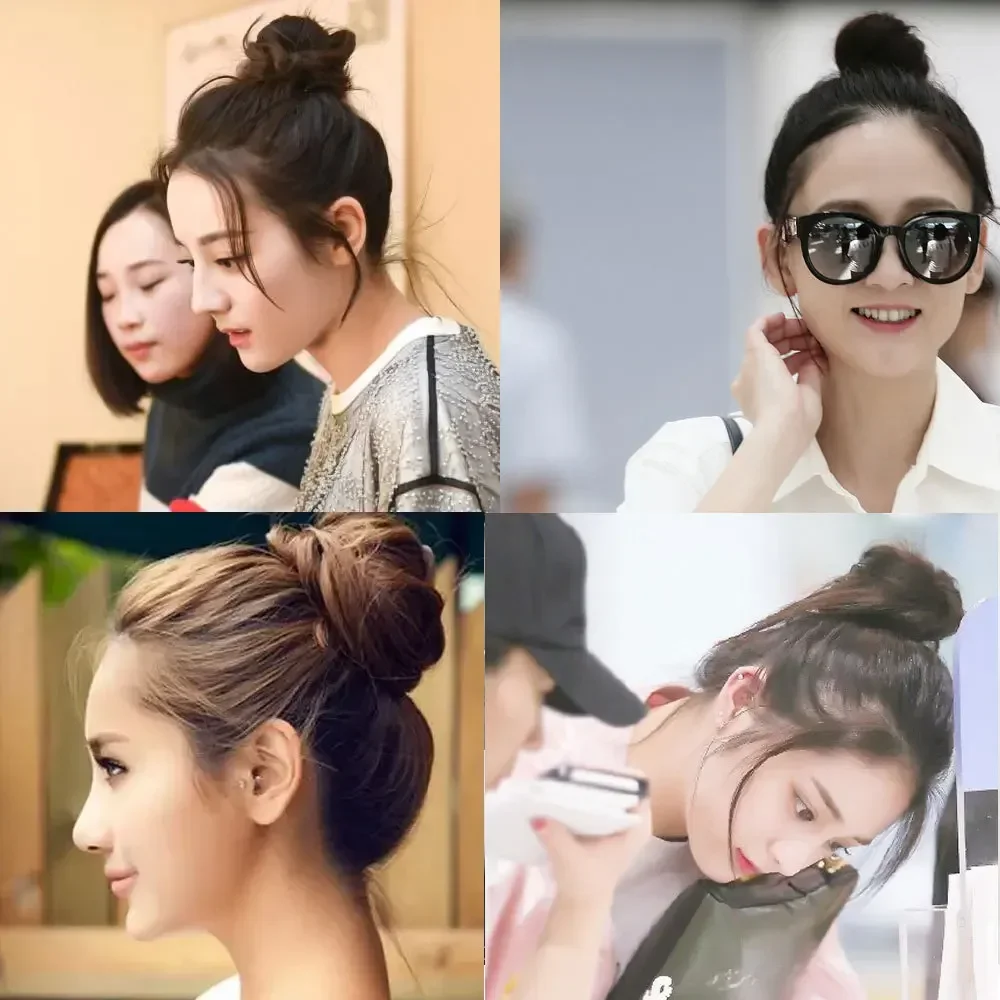우아한 여성용 매직 헤어 번 메이커, 여성용 매직 셰이 - Donut Making Machine 리뷰 및 가격