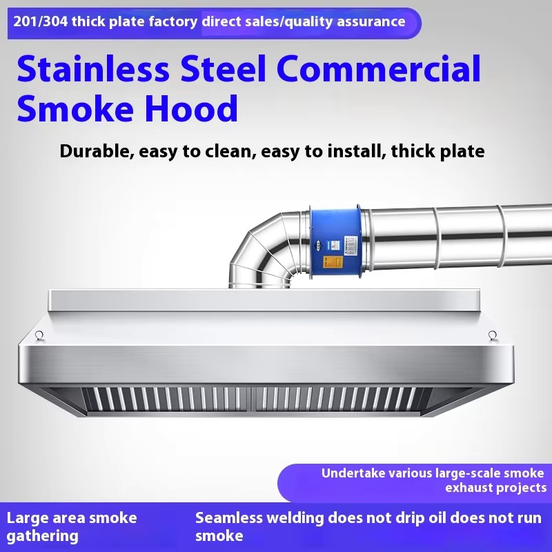 상업용 주방 후드 두꺼운 스테인리스 스틸 배기 후드 가 - Commercial Kitchen Exhaust Hood 리뷰 및 가격