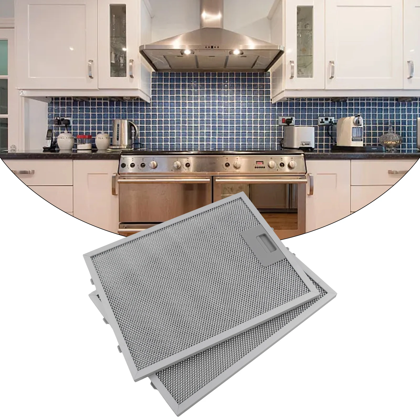 2PCS 쿠커 후드 필터 금속 메쉬 추출기 벤트 필터  - Commercial Kitchen Hood 리뷰 및 가격