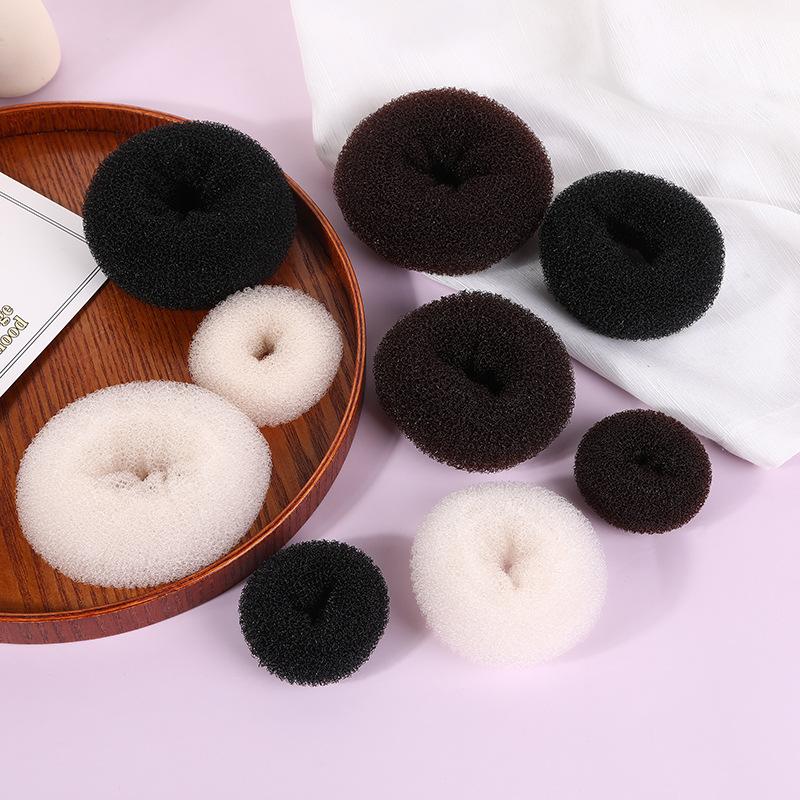 새로운 폼 헤어 번 메이커 도넛 번 폼 스펀지 헤어 링 - Donut Making Machine 리뷰 및 가격