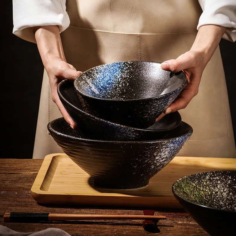 일본 도자기 식기 라멘 국수 그릇 상업용 그릇 가정용  - Commercial Kitchen Japanese 리뷰 및 가격