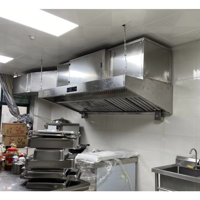 맞춤형 주방 배기 후드 내장형 정전기 공기 청정기 ES - Commercial Kitchen Exhaust Hood 리뷰 및 가격