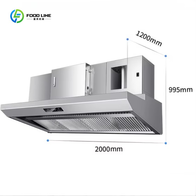 맞춤형 주방 배기 후드 내장형 정전기 공기 청정기 ES - Commercial Kitchen Exhaust Hood 리뷰 및 가격