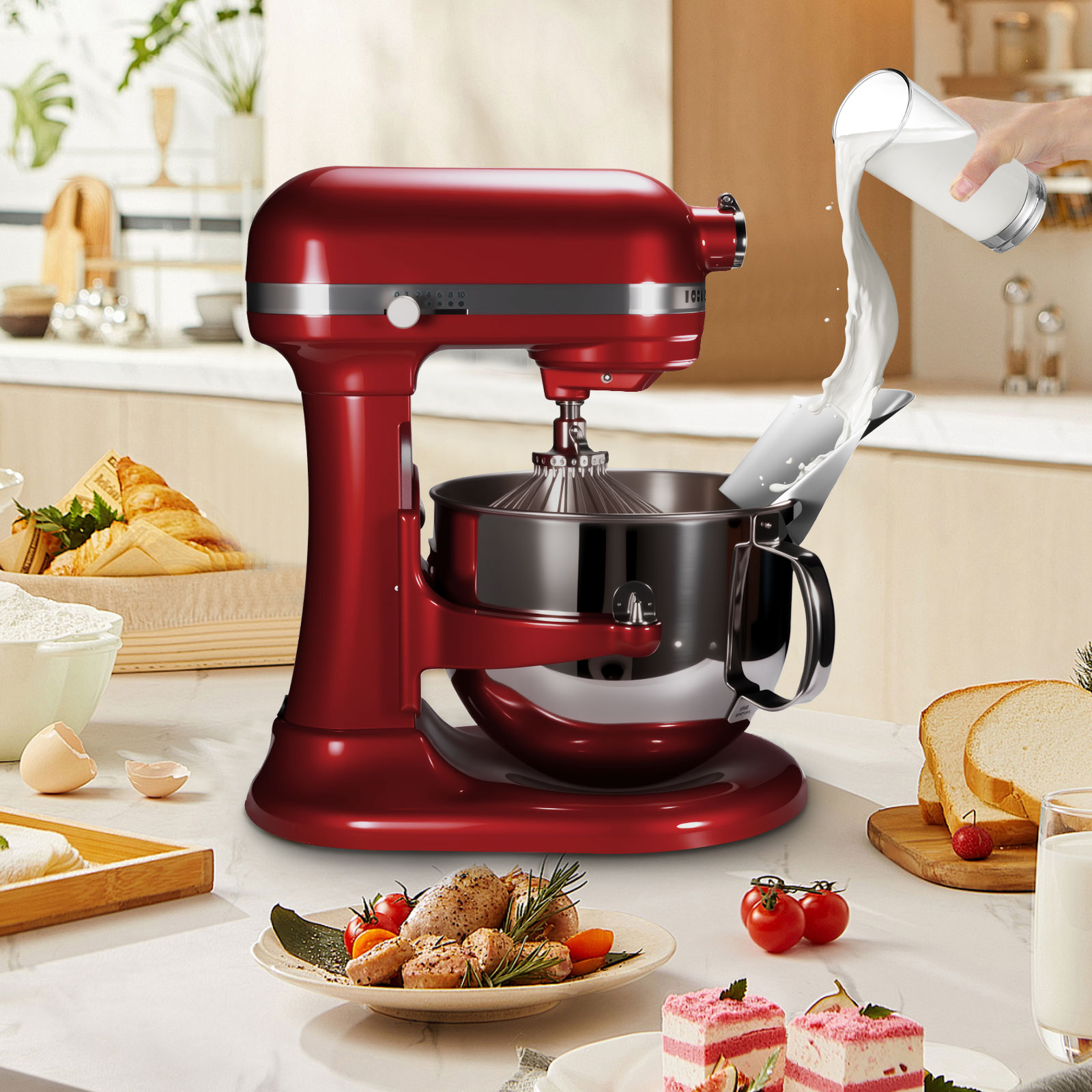 스탠드 믹서용 스테인리스 스틸 티핑 가드 1개 - 스테 - Commercial Kitchen Juicer 리뷰 및 가격