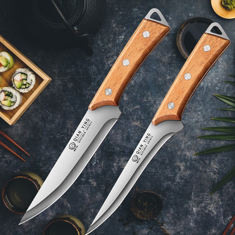 블레이드 가드가 있는 스테인레스 스틸 다용도 조각칼,  - Commercial Kitchen Knives 리뷰 및 가격