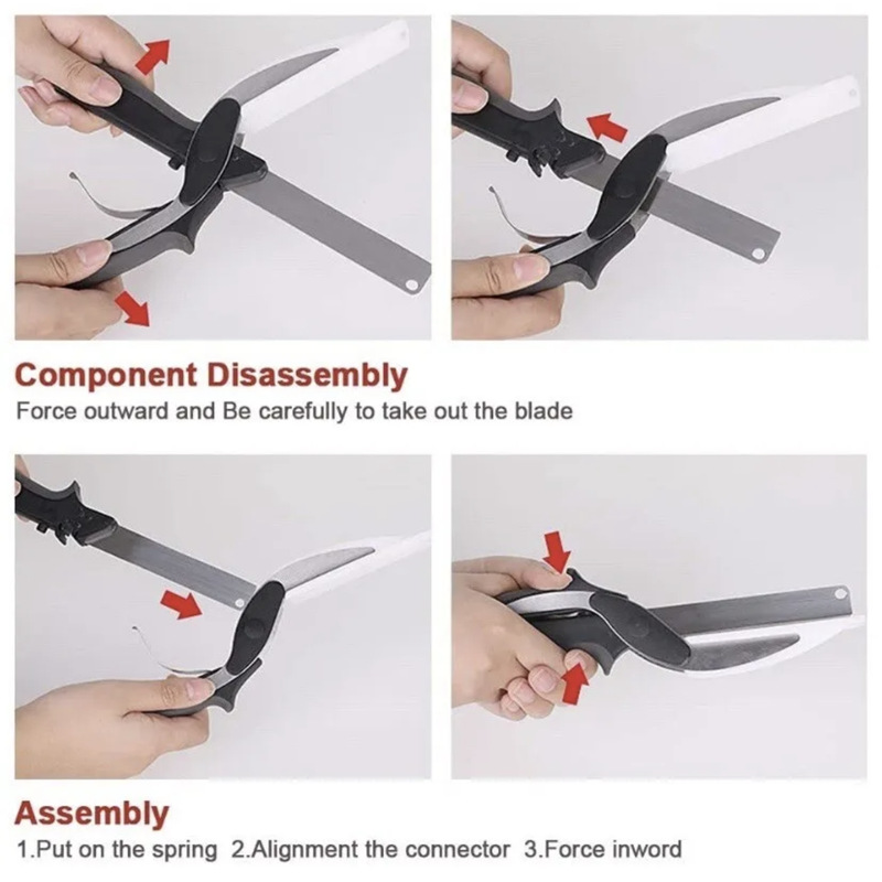 스테인레스 스틸 분리형 주방 가위, 바베큐 스테이크 절 - Commercial Kitchen Knives 리뷰 및 가격