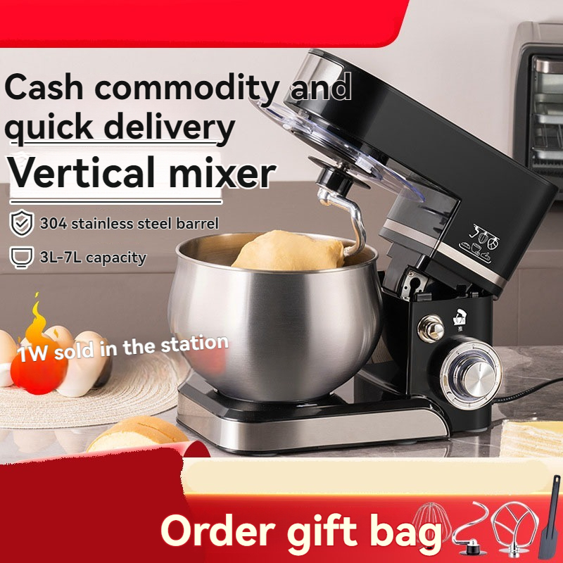 6단 속도 조절 전기 스탠드 믹서, 스테인리스 스틸 상 - Commercial Kitchen Mixers Dough Mixer 리뷰 및 가격