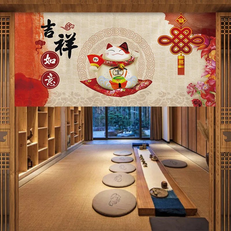 VIKAMA 일본 후지 기모노 노렌 도어 커튼 벨크로  - Commercial Kitchen Japanese 리뷰 및 가격