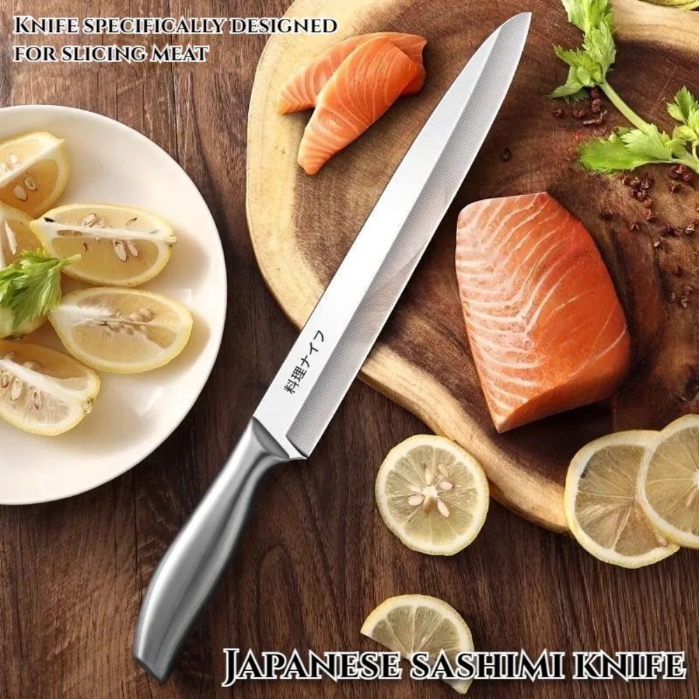 PLYS-프로페셔널 일본식 주방용 연어 사시미 칼 가정 - Commercial Kitchen Knives 리뷰 및 가격